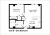 1 Bedroom / 1 Bathroom